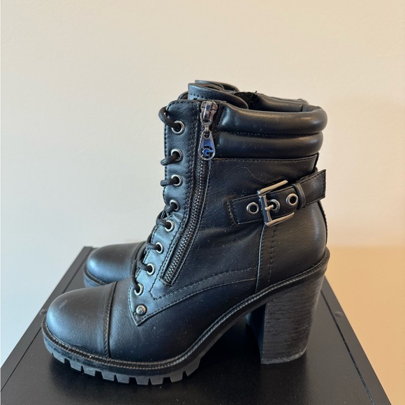 Black Guess Women's Boots - Picture 3 of 5